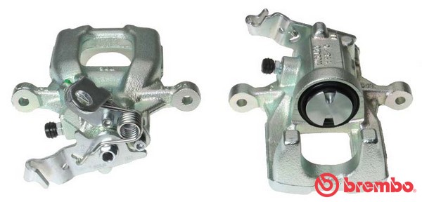 Bromsok, Framför axeln, Bakaxel vänster Brembo F 85 290 BREMBO