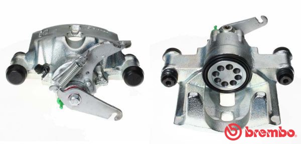 Bromsok, Framför axeln, Bakaxel vänster Brembo F A6 034 BREMBO