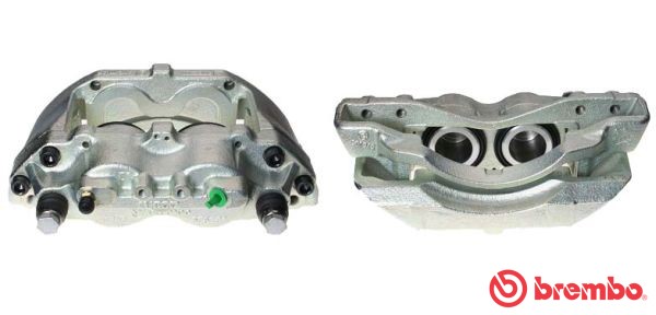 Bromsok, framaxel höger, Bakom axeln Brembo F A6 037 BREMBO