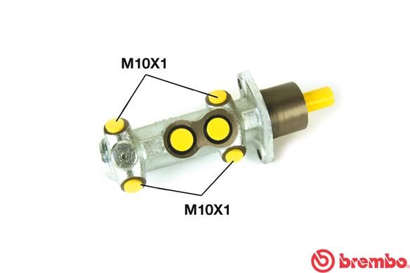 Huvudbromscylinder Brembo M 23 035 BREMBO