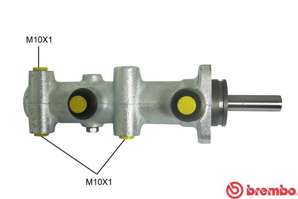 Huvudbromscylinder Brembo M 61 001 BREMBO