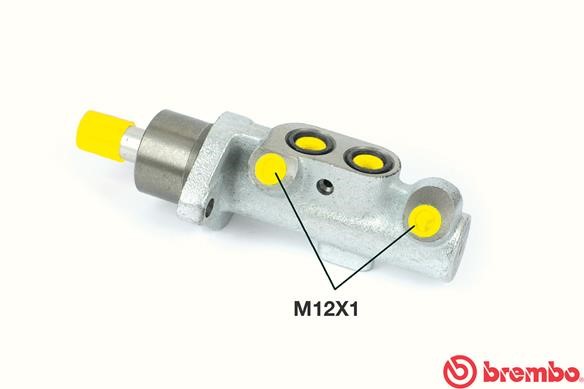 Huvudbromscylinder Brembo M 61 056 BREMBO