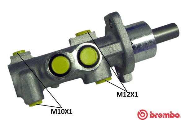 Huvudbromscylinder Brembo M 61 061 BREMBO