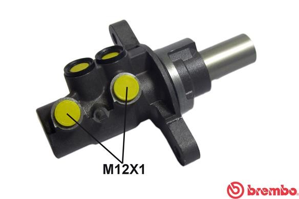 Huvudbromscylinder Brembo M 61 073 BREMBO
