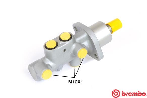 Huvudbromscylinder Brembo M 61 075 BREMBO