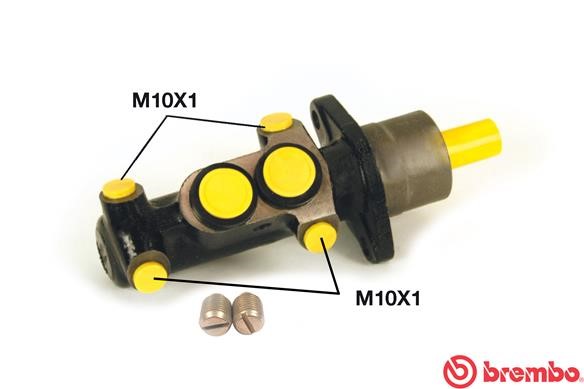 Huvudbromscylinder Brembo M 68 025 BREMBO
