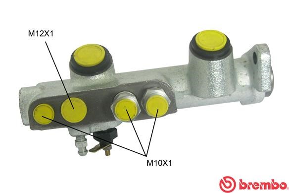 Huvudbromscylinder Brembo M 68 060 BREMBO