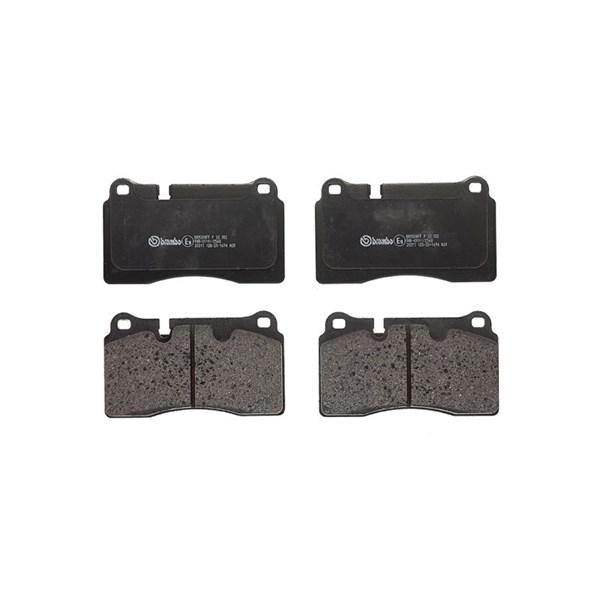 Bromsbeläggsats, Framaxel Brembo P 02 002 BREMBO