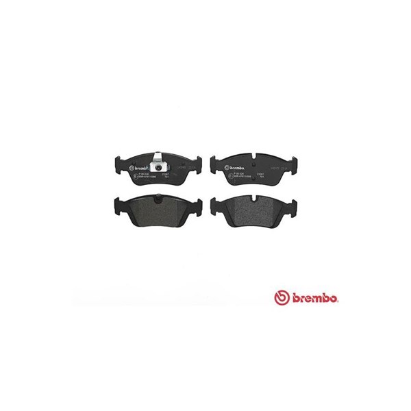 Bromsbeläggsats, Framaxel BREMBO
