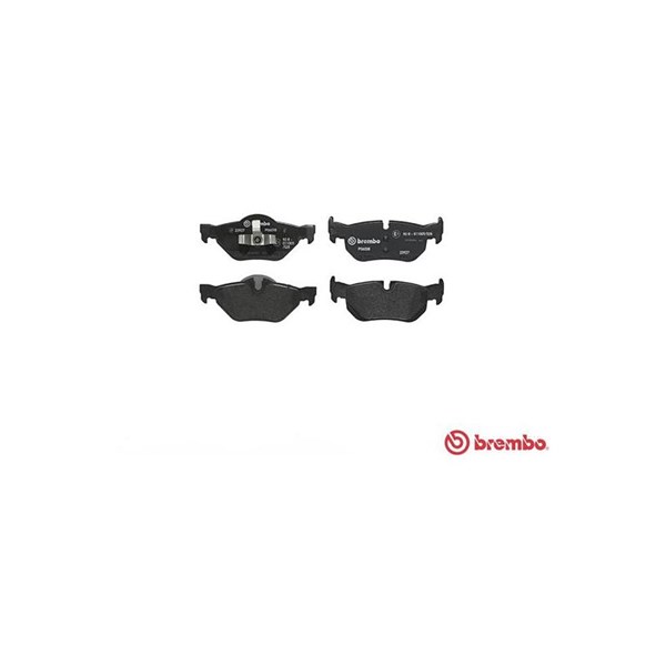 Bromsbeläggsats, Bakaxel BREMBO