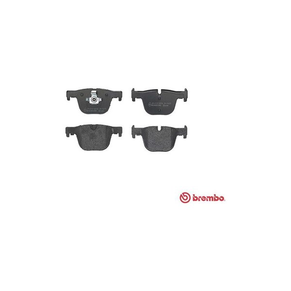Bromsbeläggsats, Bakaxel Brembo P 06 072 BREMBO