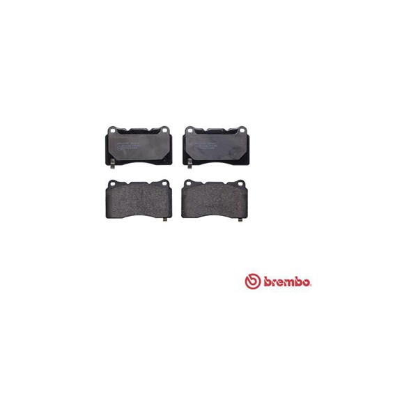 Bromsbeläggsats, Framaxel, Bakaxel BREMBO