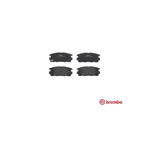 Bromsbeläggsats, Bakaxel Brembo P 10 004 BREMBO