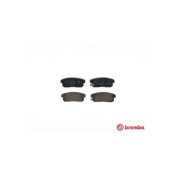 Bromsbeläggsats, Bakaxel Brembo P 10 005 BREMBO