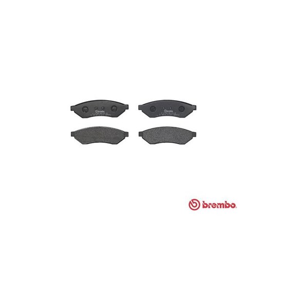 Bromsbeläggsats, Bakaxel Brembo P 10 008 BREMBO