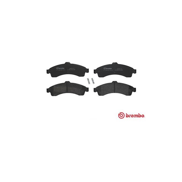 Bromsbeläggsats, Framaxel BREMBO