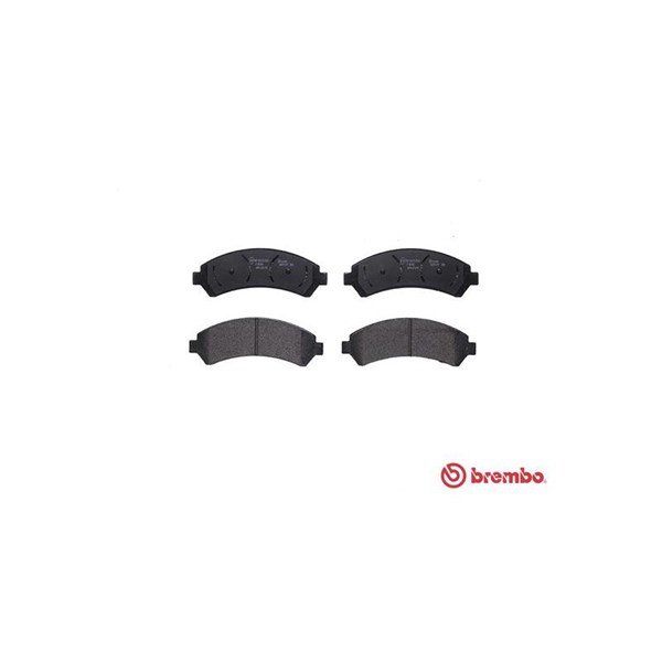 Bromsbeläggsats, Framaxel Brembo P 10 016 BREMBO
