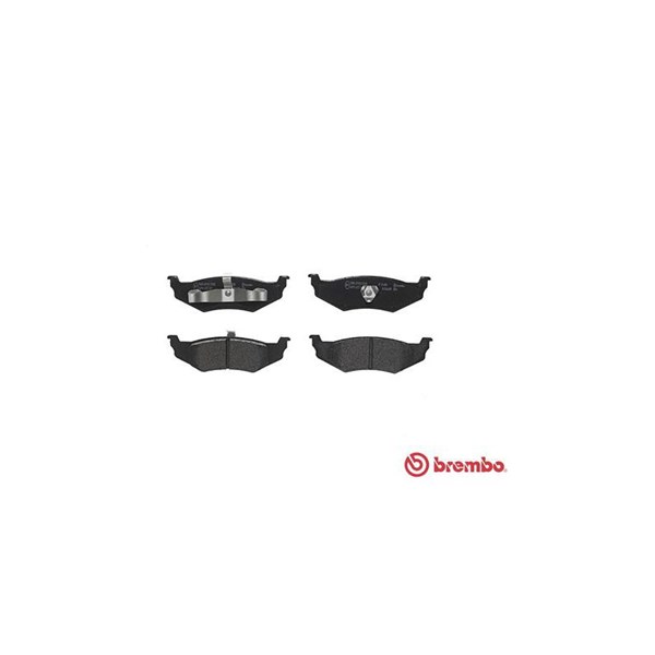 Bromsbeläggsats, Bakaxel Brembo P 11 010 BREMBO