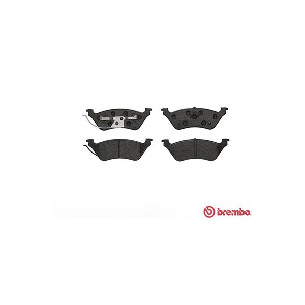 Bromsbeläggsats, Bakaxel Brembo P 11 014 BREMBO