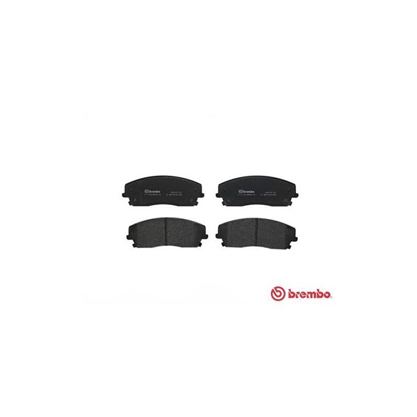 Bromsbeläggsats Ventilerad, Framaxel Brembo P 11 019 BREMBO
