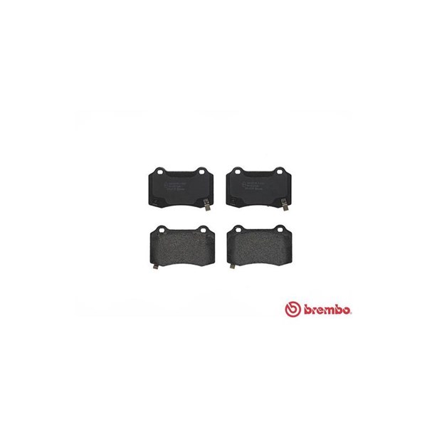 Bromsbeläggsats, Bakaxel Brembo P 11 024 BREMBO