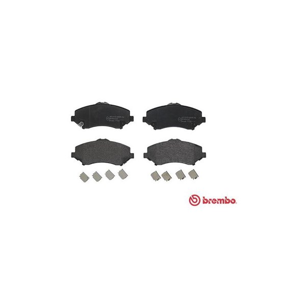 Bromsbeläggsats, Framaxel BREMBO