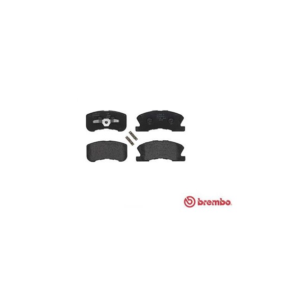 Bromsbeläggsats, Framaxel Brembo P 16 008 BREMBO