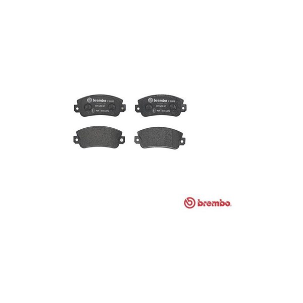 Bromsbeläggsats Brembo P 23 013 BREMBO