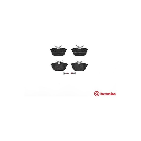 Bromsbeläggsats, Bakaxel Brembo P 23 026 BREMBO