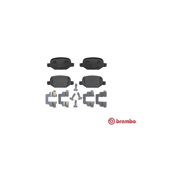 Bromsbeläggsats, Bakaxel Brembo P 23 064 BREMBO