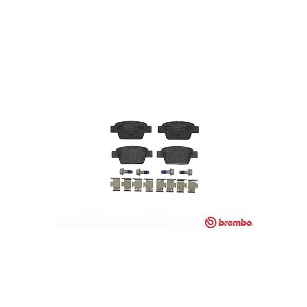 Bromsbeläggsats, Bakaxel Brembo P 23 080 BREMBO
