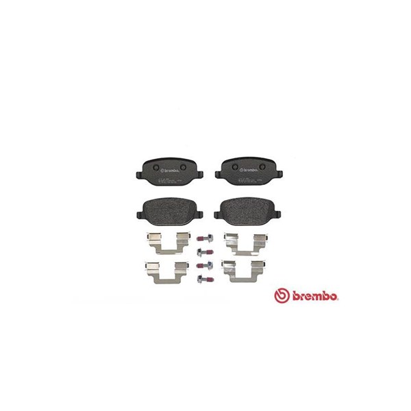 Bromsbeläggsats, Bakaxel Brembo P 23 089 BREMBO