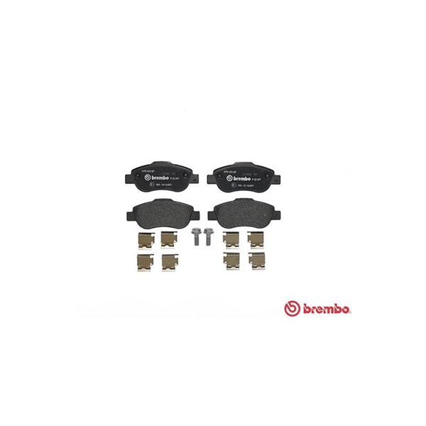 Bromsbeläggsats, Framaxel Brembo P 23 097 BREMBO
