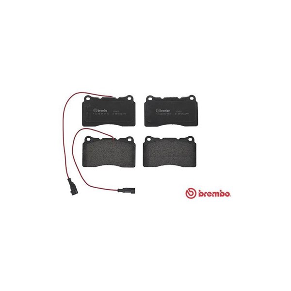 Bromsbeläggsats, Framaxel Brembo P 23 098 BREMBO