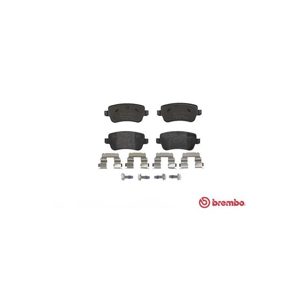 Bromsbeläggsats, Bakaxel Brembo P 23 101 BREMBO