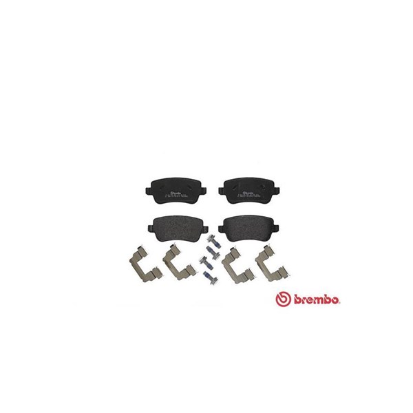 Bromsbeläggsats, Bakaxel Brembo P 23 102 BREMBO