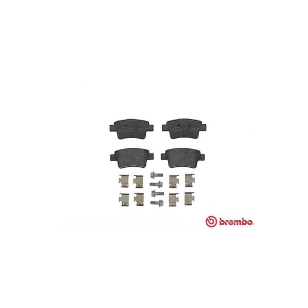 Bromsbeläggsats, Bakaxel Brembo P 23 104 BREMBO