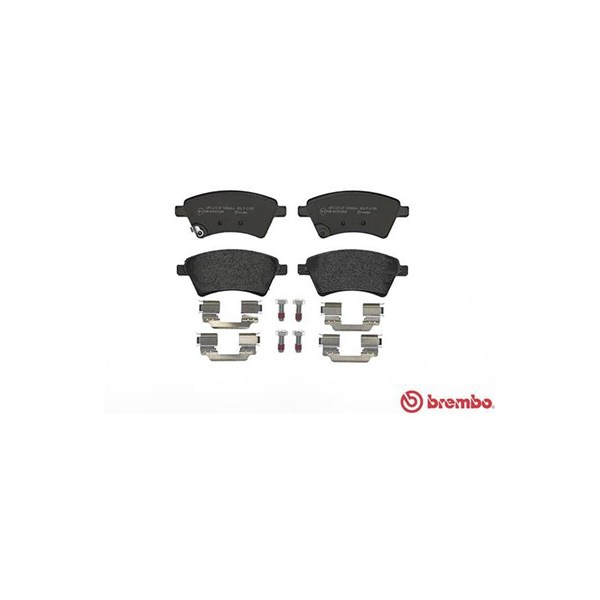 Bromsbeläggsats, Framaxel BREMBO