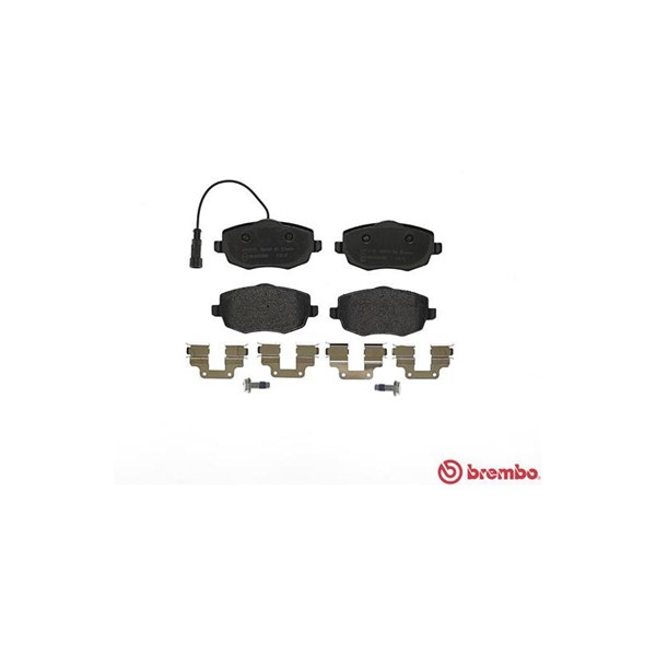 Bromsbeläggsats, Framaxel Brembo P 23 127 BREMBO