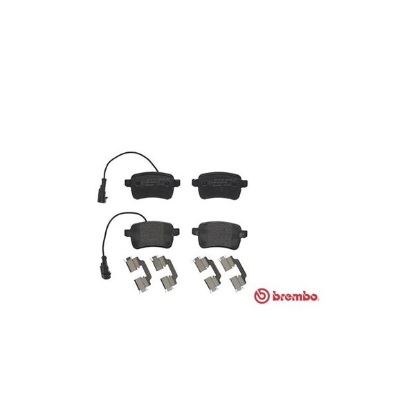 Bromsbeläggsats, Bakaxel Brembo P 23 133 BREMBO