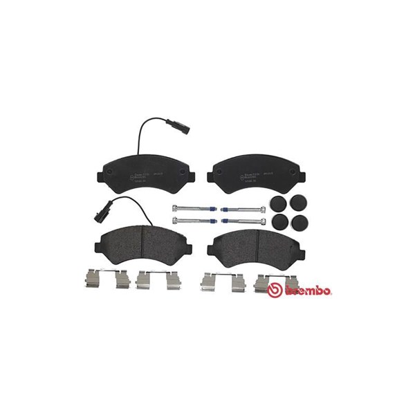 Bromsbeläggsats, Framaxel Brembo P 23 136 BREMBO