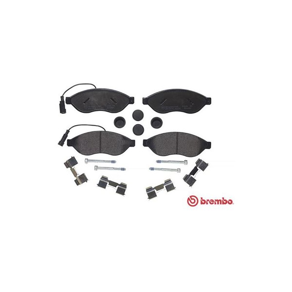 Bromsbeläggsats, Framaxel BREMBO
