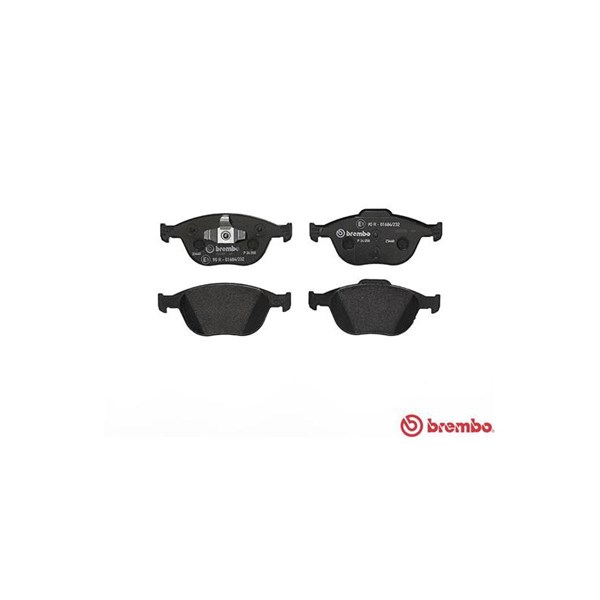 Bromsbeläggsats, Framaxel Brembo P 24 058 BREMBO