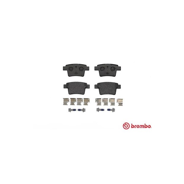 Bromsbeläggsats, Bakaxel Brembo P 24 063 BREMBO