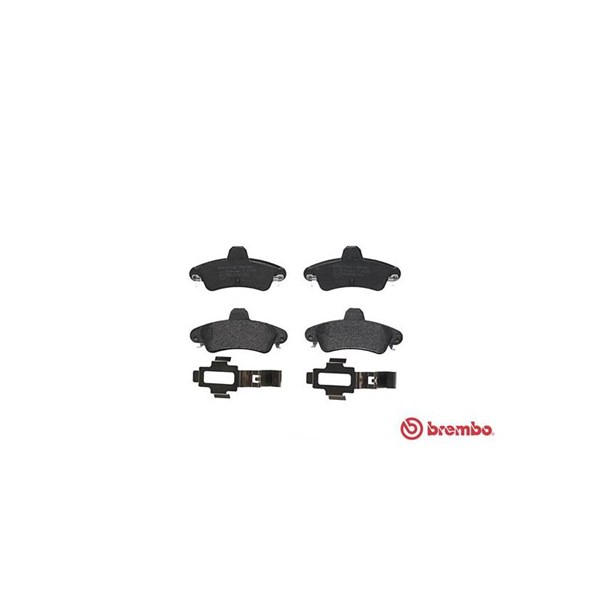 Bromsbeläggsats, Bakaxel Brembo P 24 070 BREMBO