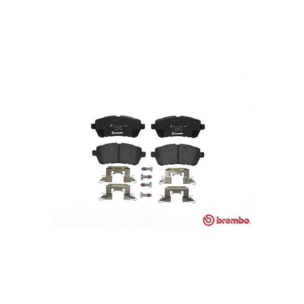 Bromsbeläggsats, Framaxel BREMBO