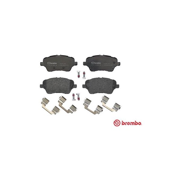 Bromsbeläggsats, Framaxel Brembo P 24 151 BREMBO