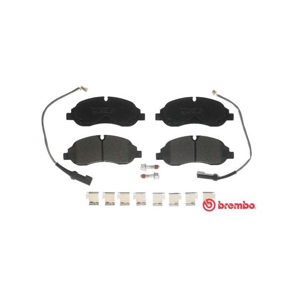 Bromsbeläggsats, Framaxel Brembo P 24 171 BREMBO