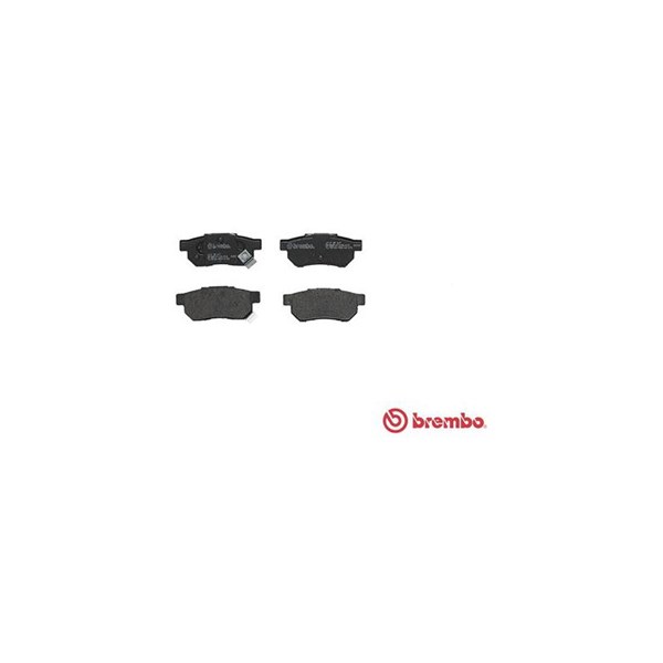 Bromsbeläggsats, Bakaxel Brembo P 28 017 BREMBO