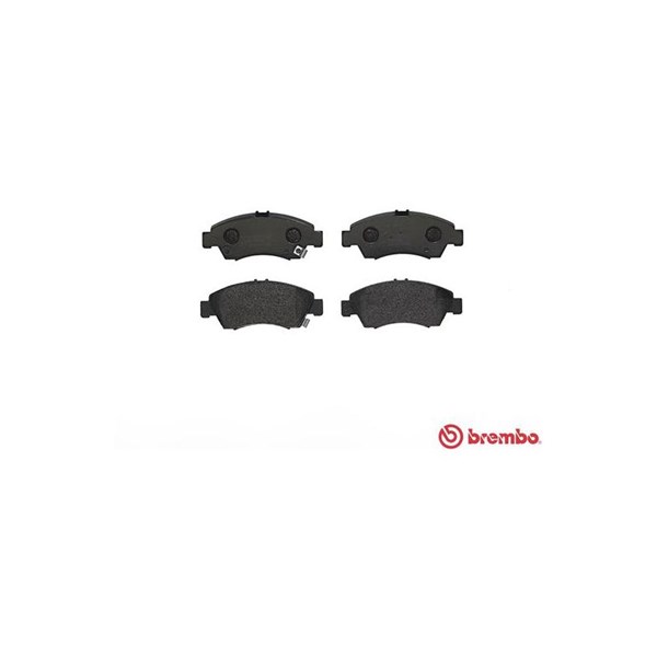 Bromsbeläggsats, Framaxel Brembo P 28 024 BREMBO